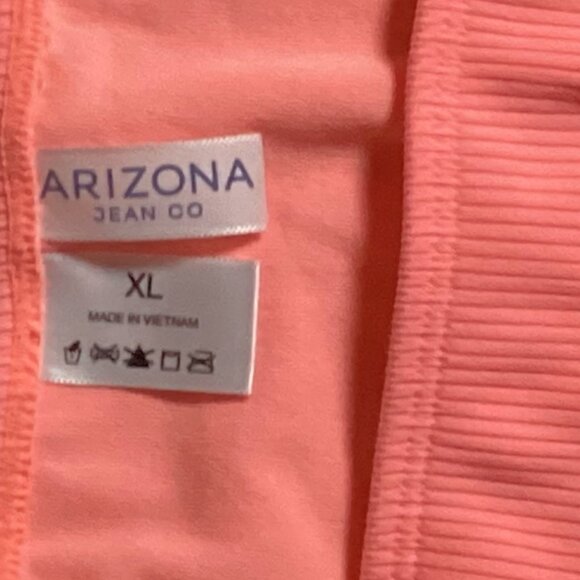 2/$24 💥🆕 Arizona Jeans Electric Flamingo Hipster Bikini Bottom | Sz XL| 3046 - Picture 4 of 6